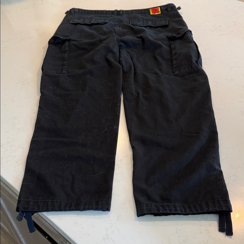 Empyre Boys Black Skate Cargo Pants-waist 32